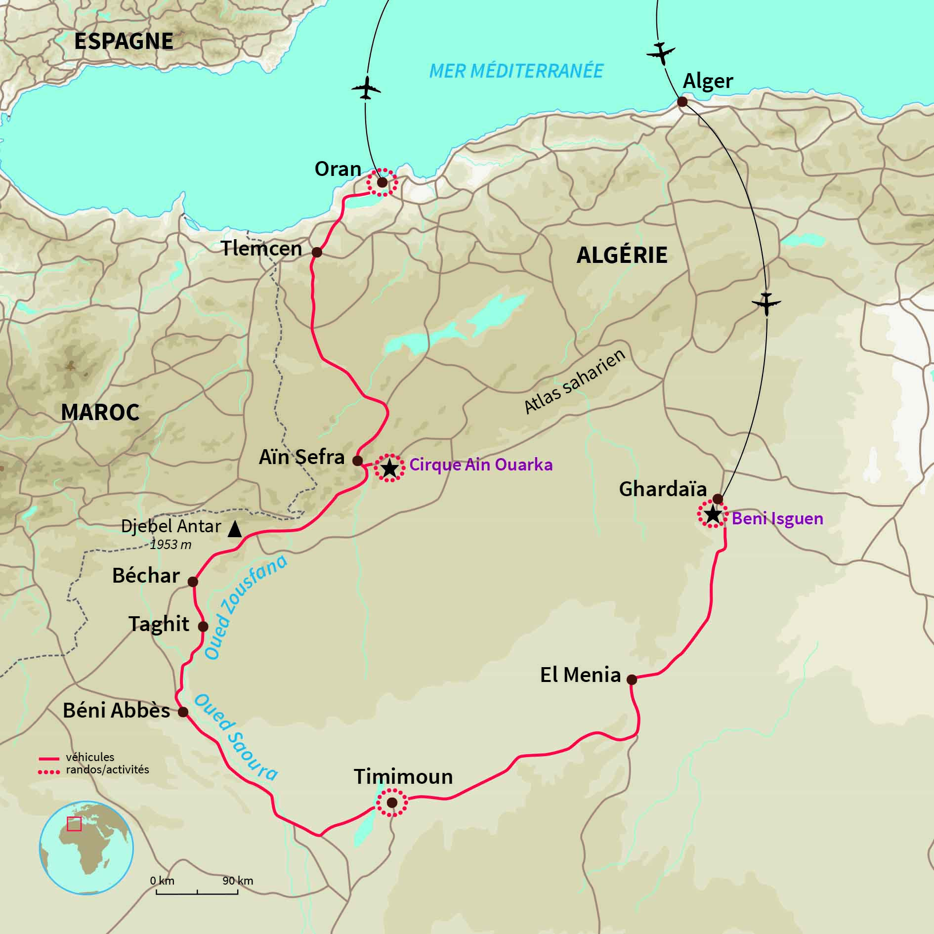 Le souk: Cartes topographiques des Etats-Unis