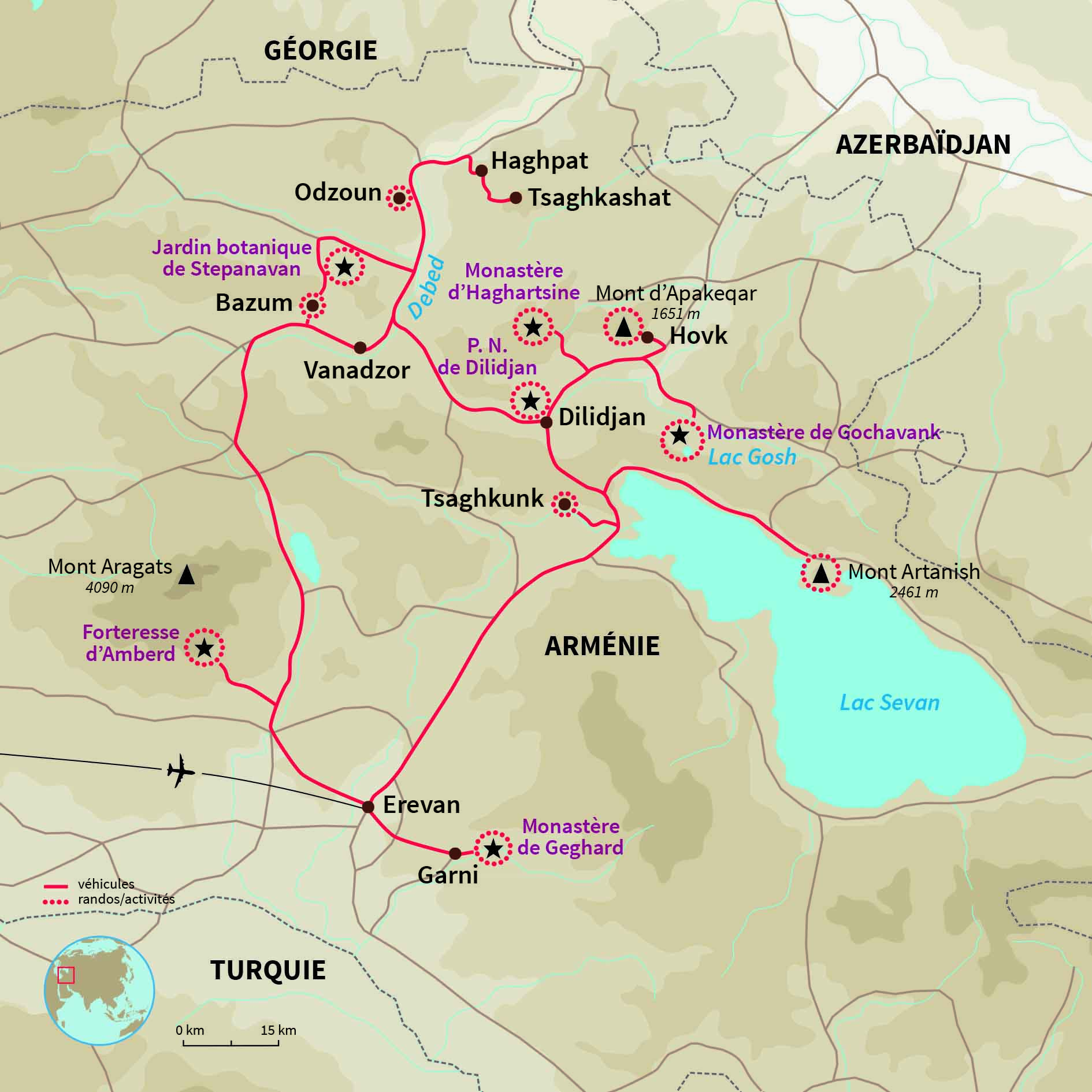 Arpentez les sentiers du nord de l’Arménie, dont le célèbre parc national de Dilijan et la région féerique de Lori.