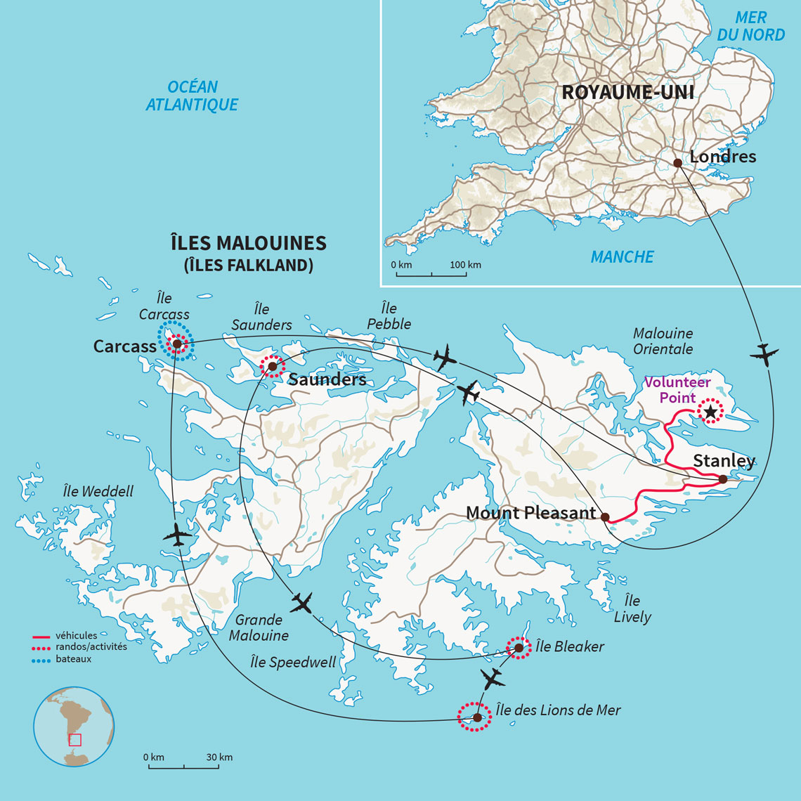 Exploration des îles Falkland, territoire insolite à la faune extraordinaire, avec Rémy Marion (membre de la SEF)