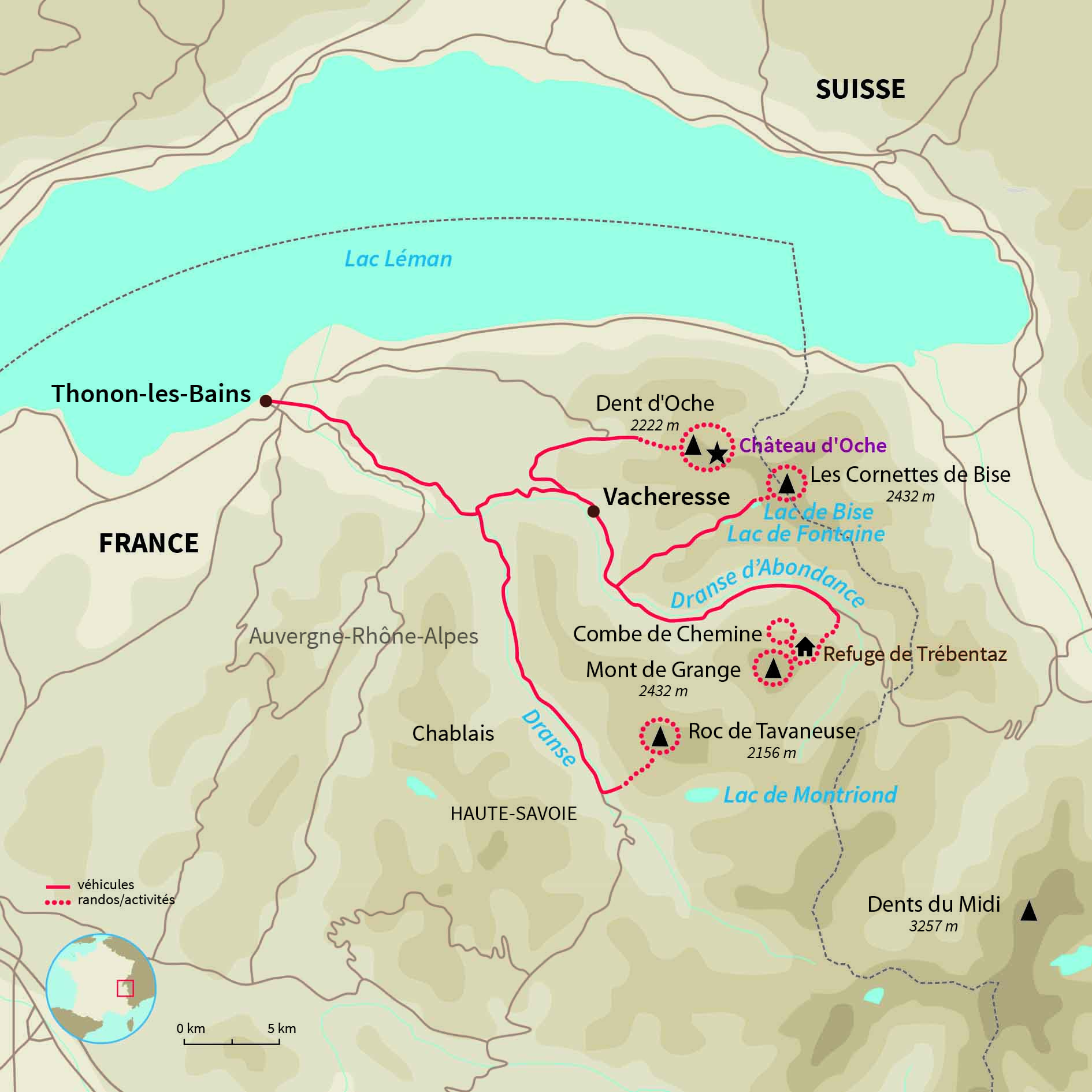 Randonnée dans les Alpes, engagée et en étoile dans la vallée d'Abondance, un défi pour randonneurs chevronnés !