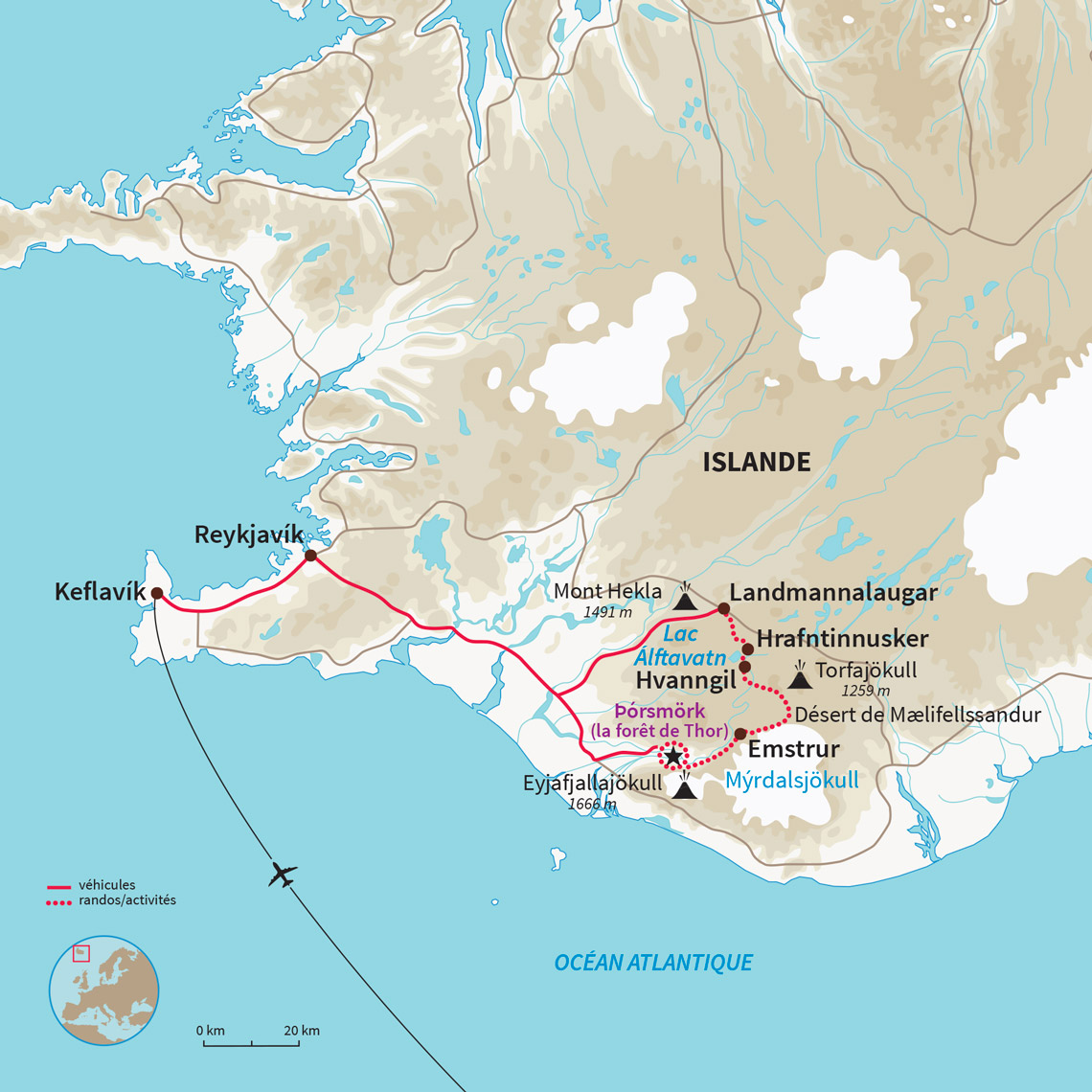 Trek Laugavegur : une traversée inoubliable au cœur du pays sur les chemins mythiques du Landmannalaugar à Thorsmörk 