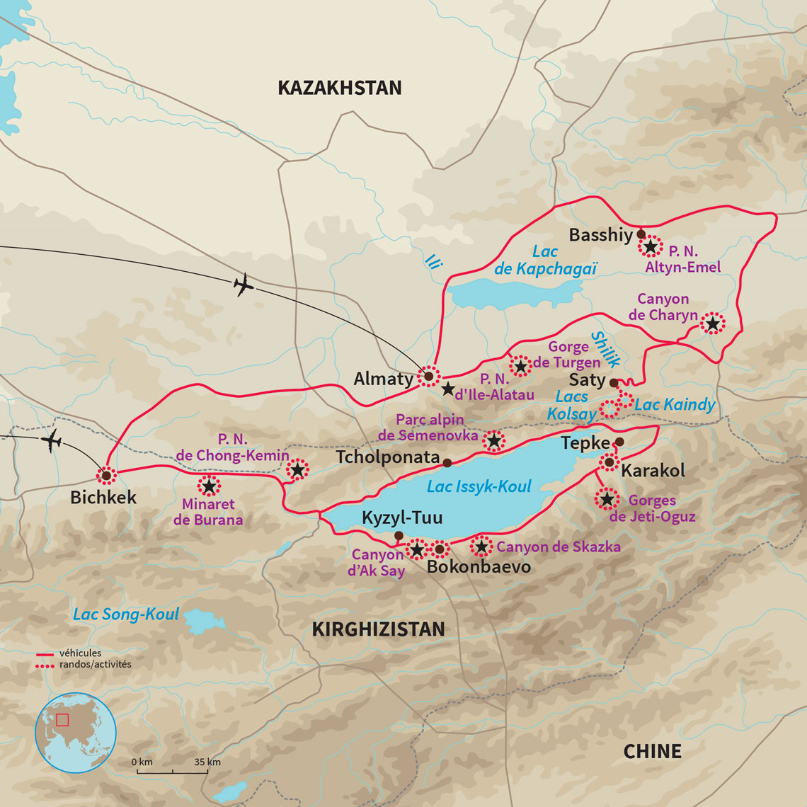 CIRCUIT KIRGHIZIE : Immersion chez les nomades Kirghiz - Nomade Aventure