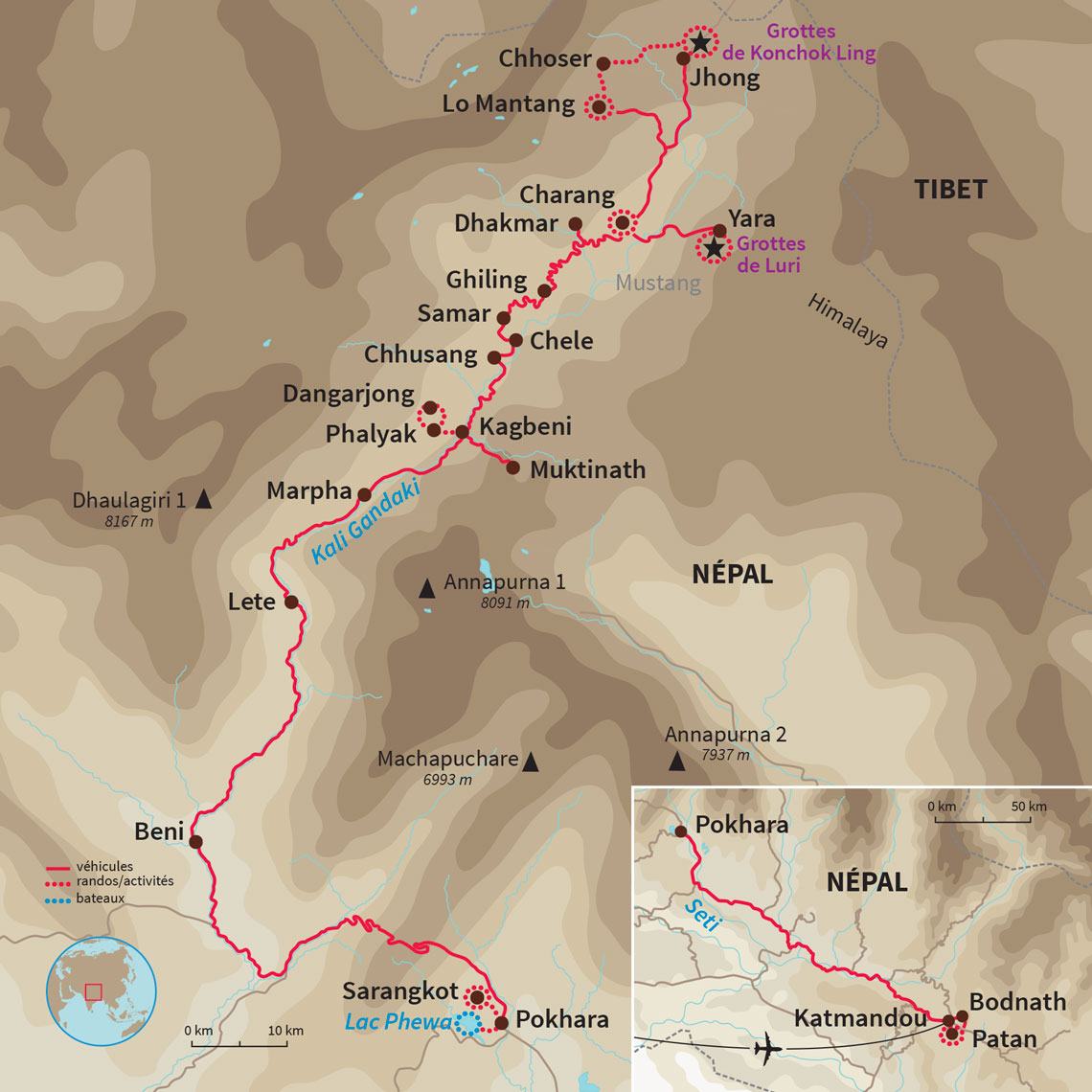 Exploration du royaume oublié du Mustang : voyage inoubliable à Lo Mantang et ses monastères ancestraux.