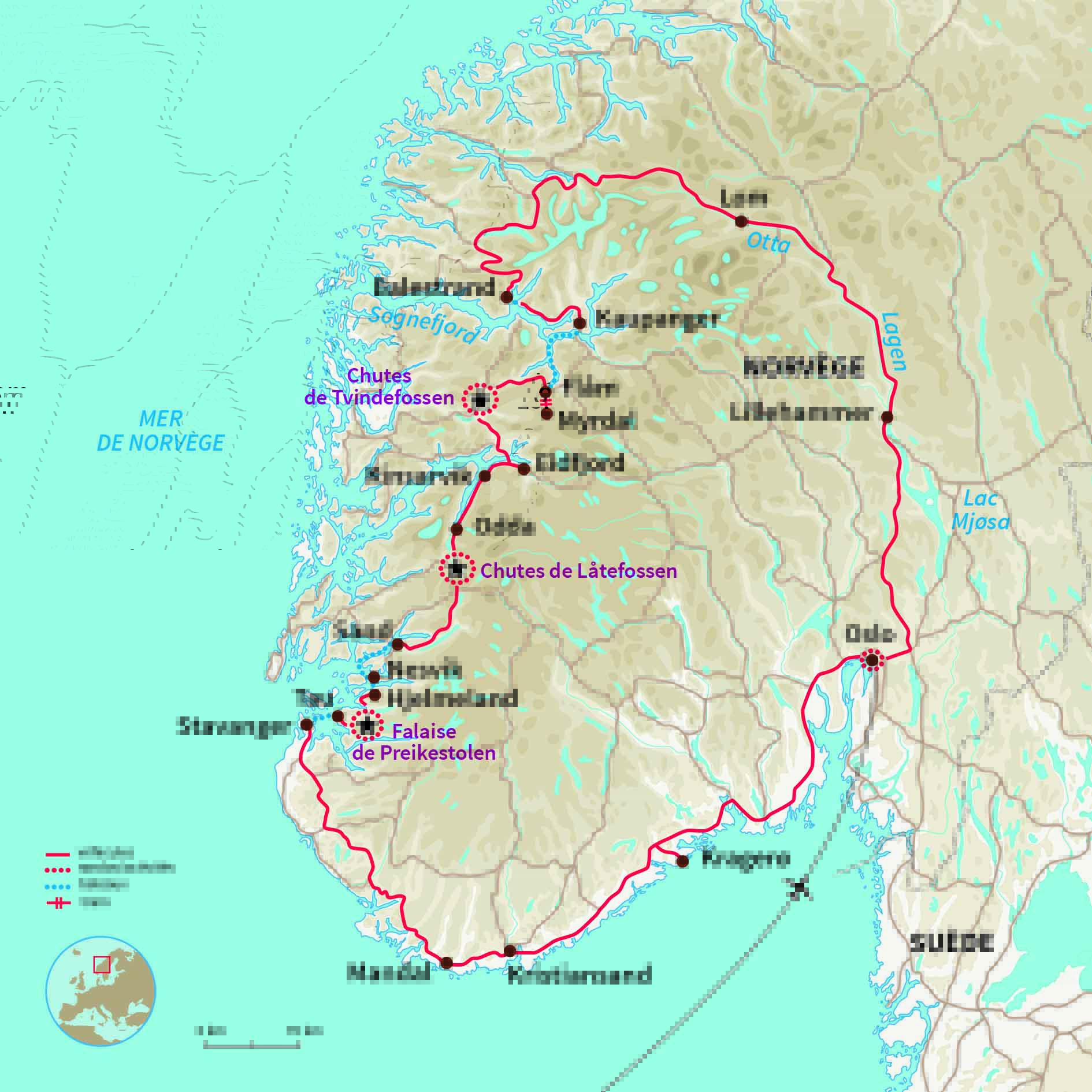 Road trip Norvège en Van : Ça roule sur la côte Sud ! - Nomade