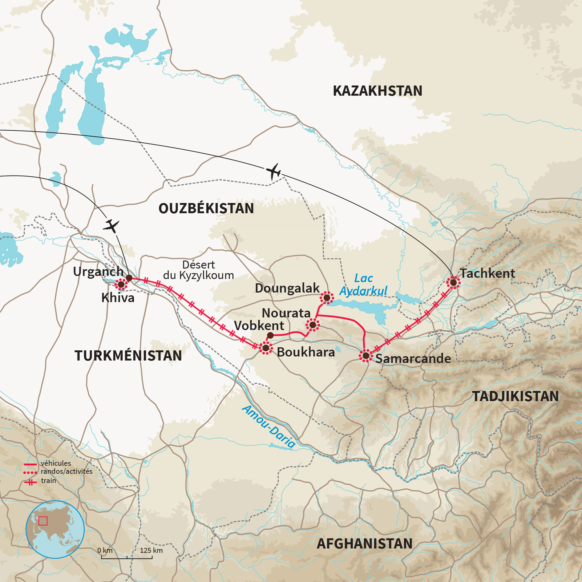 En famille, partez explorer les trésors de l'Ouzbékistan, pays de contes et légendes. 