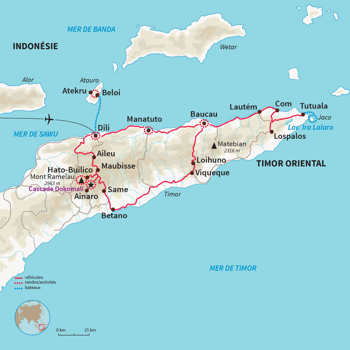 Immersion au Timor Oriental, de Dili à l'île de Jaco et en plongée et snorkeling sur l'île d'Atauro