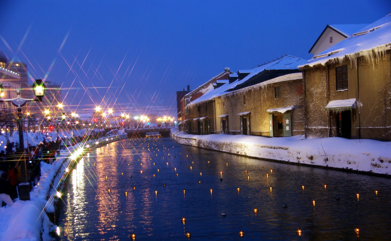 Le festival neige et lumière d’Otaru - Hokkaido © Yasufumi Nishi/JNTO OT