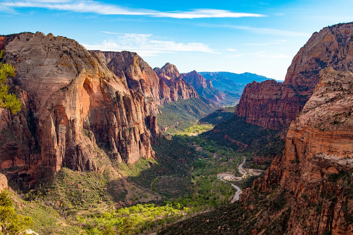 Le parc national de Zion dans l'Utah aux États-Unis © evenfh/stock.adobe.com