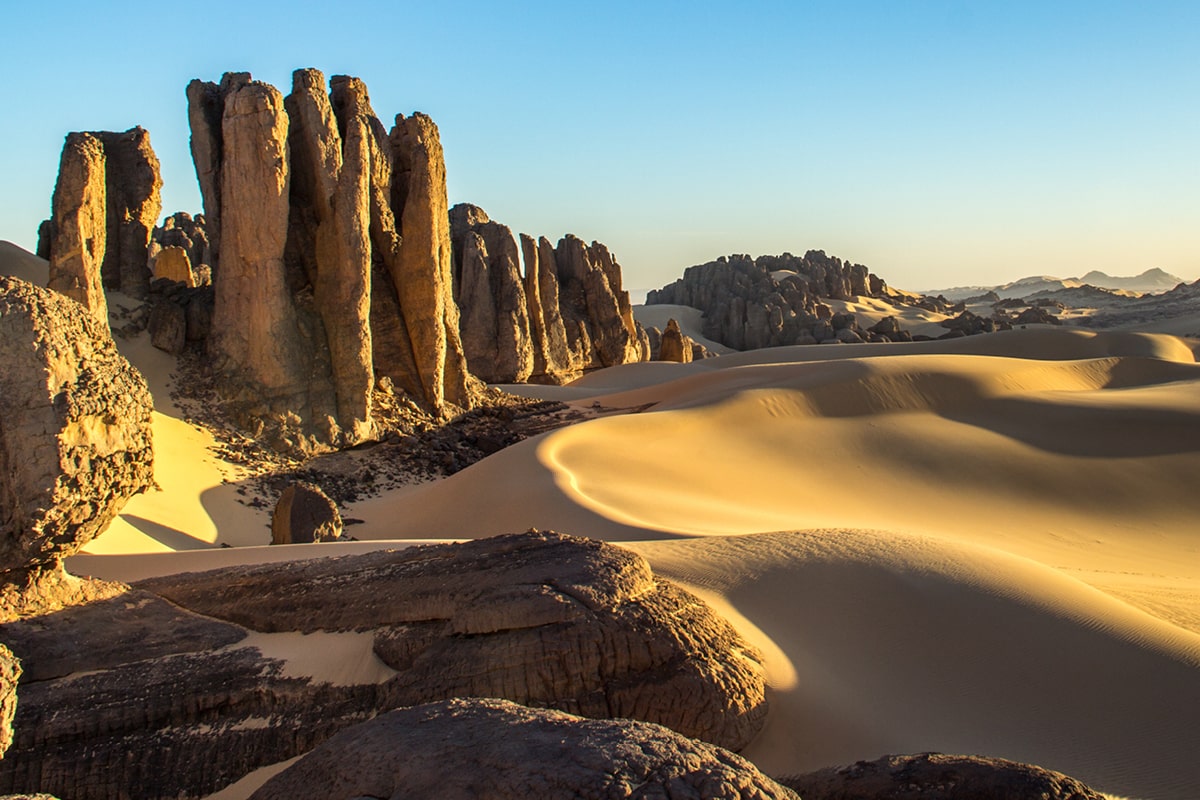 Le désert du Hoggar en Algérie © SELIMBT/stock.adobe.com