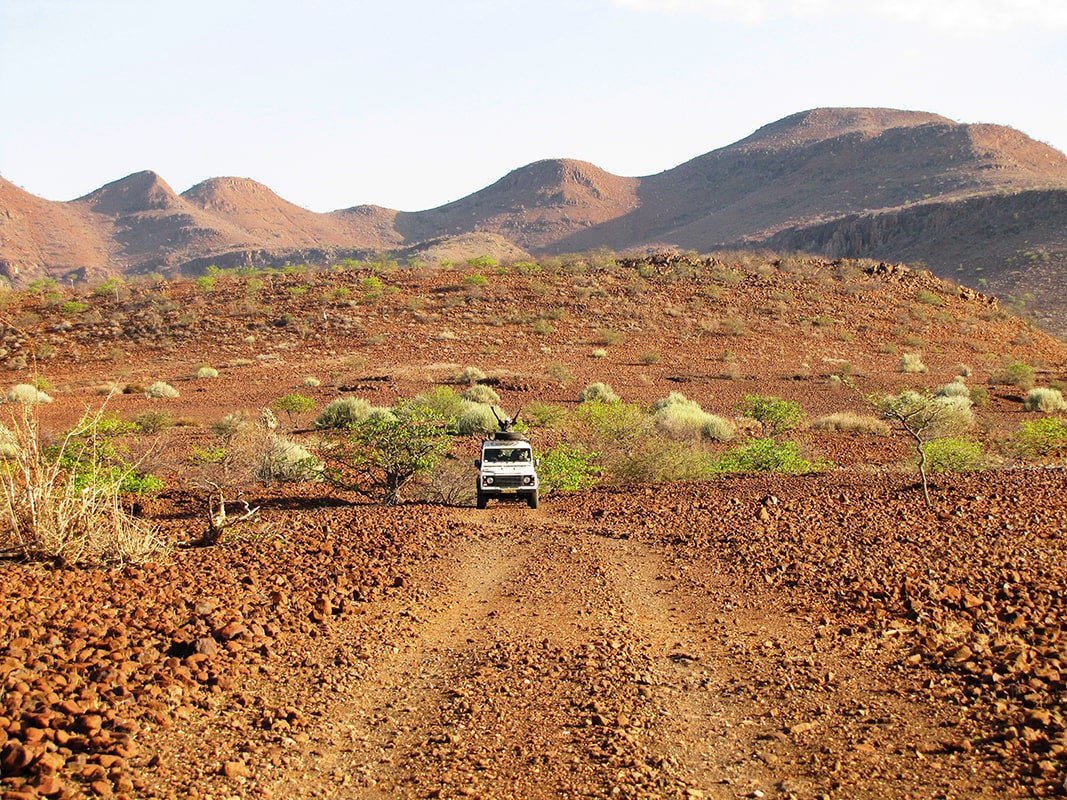 Route vers l'Etendeka, Overnight Walking Trail - Namibie © Amandine Desforges/Nomade Aventure