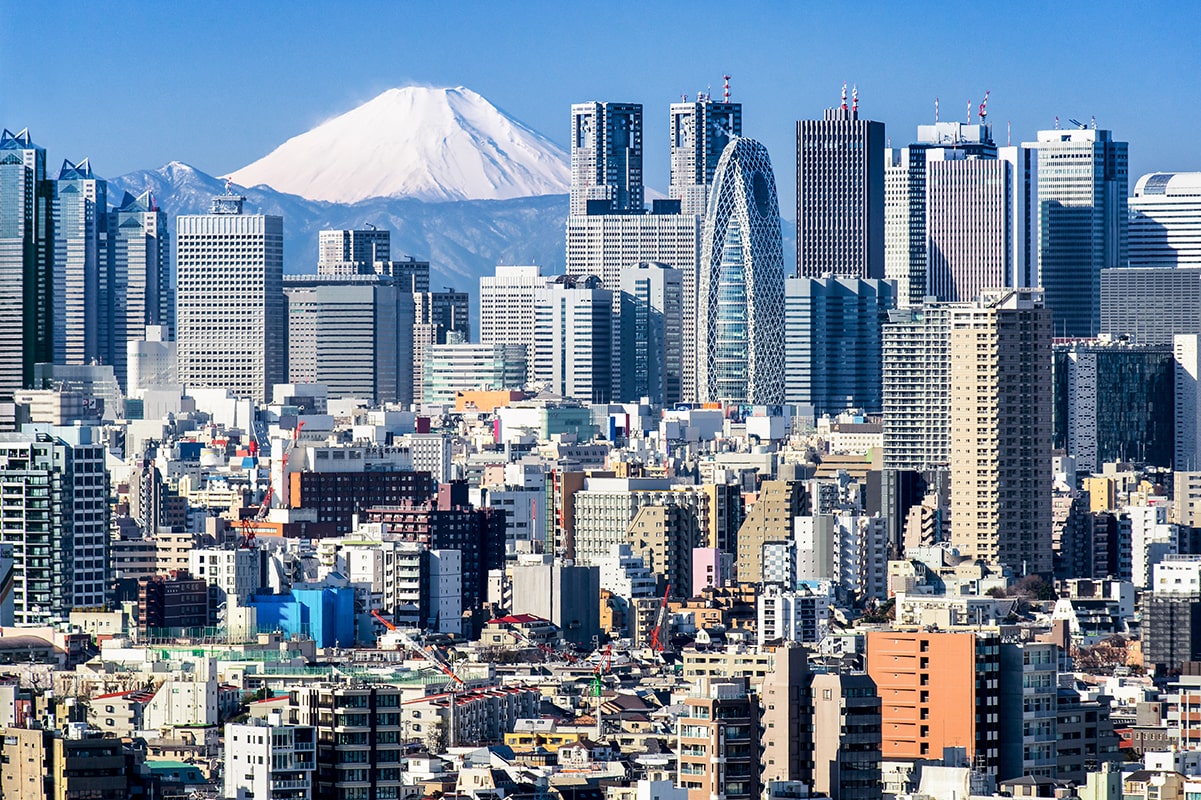 Tokyo en hiver - Région du Kanto © eyetronic/stock.adobe.com 