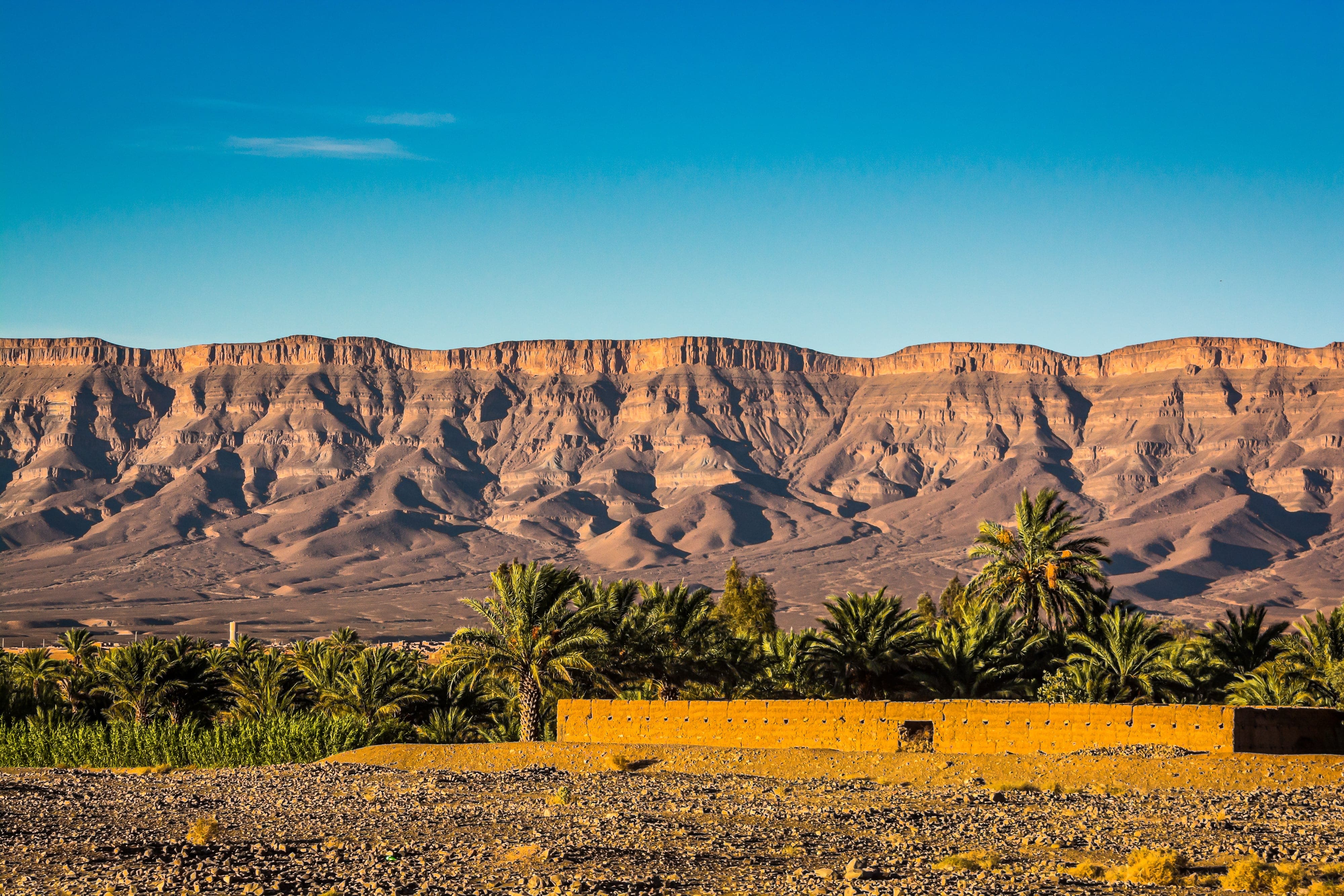 Vue sur les montagnes dans la province de Zagora au Maroc © marketanovakova/stock.adobe.com