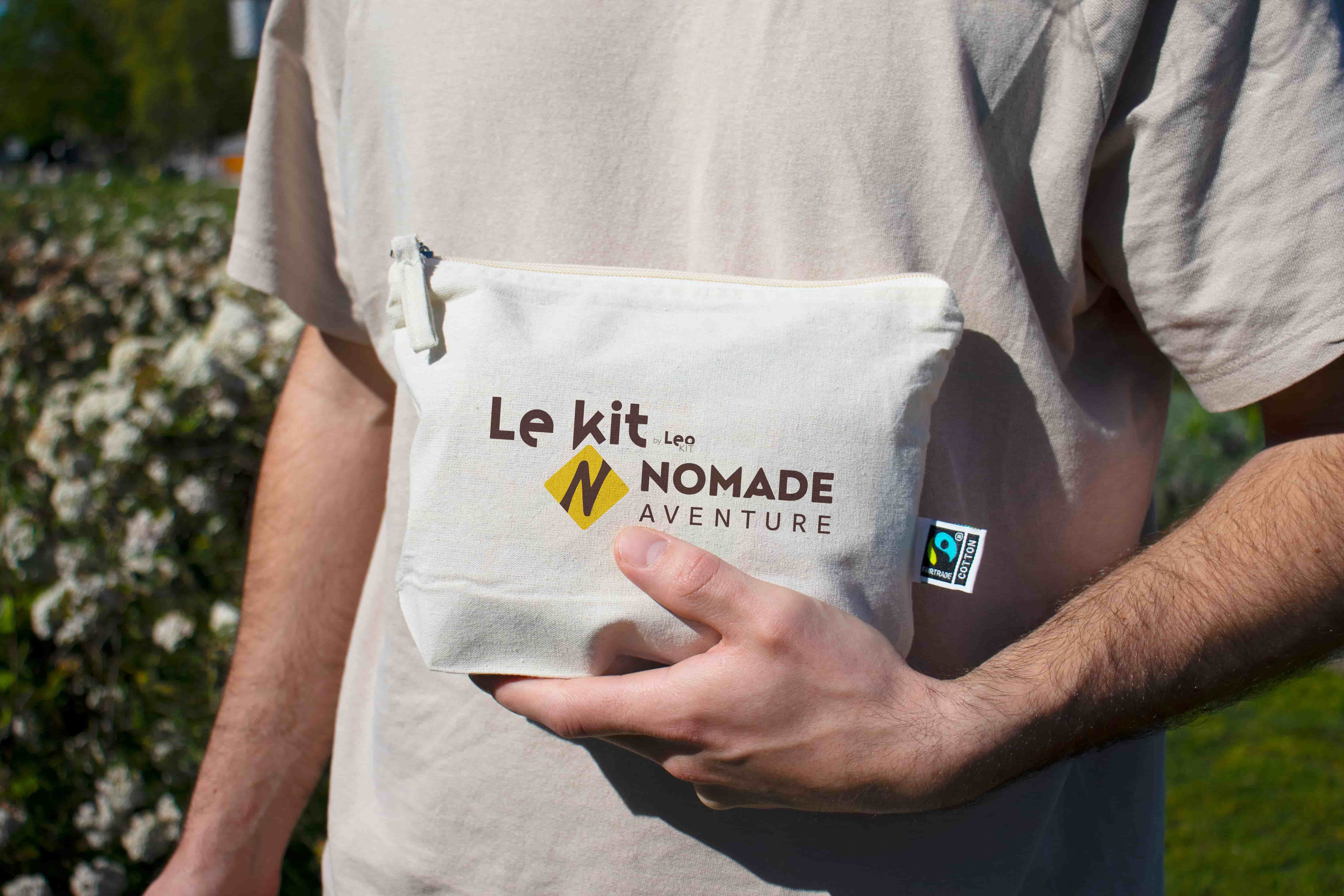 Trousse kit Nomade Aventure zéro déchet by Léo kit  