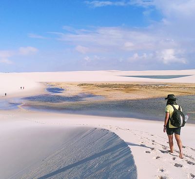 Circuit Nordeste Brésil d'Atins à Jericoacoara avec une randonnée dans le désert des Lencois en passant par le Delta de Parnaiba