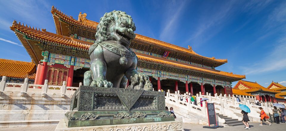 Explorez les palais impériaux de Pékin, la ville fortifiée de Xi'an et vivez une expérience de randonnée sur la Grande Muraille"