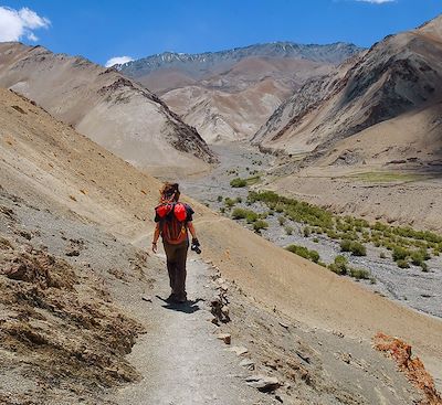 7 jours de trek avec guide après une acclimatation à Leh et la découverte des monastères de la Vallée de l'Indus en jeep. 