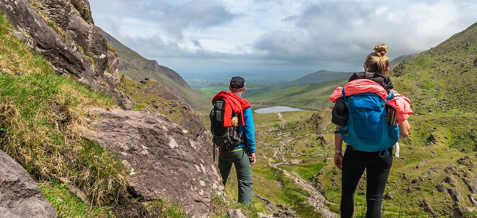 Ascension des plus beaux sommets irlandais, pour de belles randonnées dans les régions du Wicklow et du Kerry !