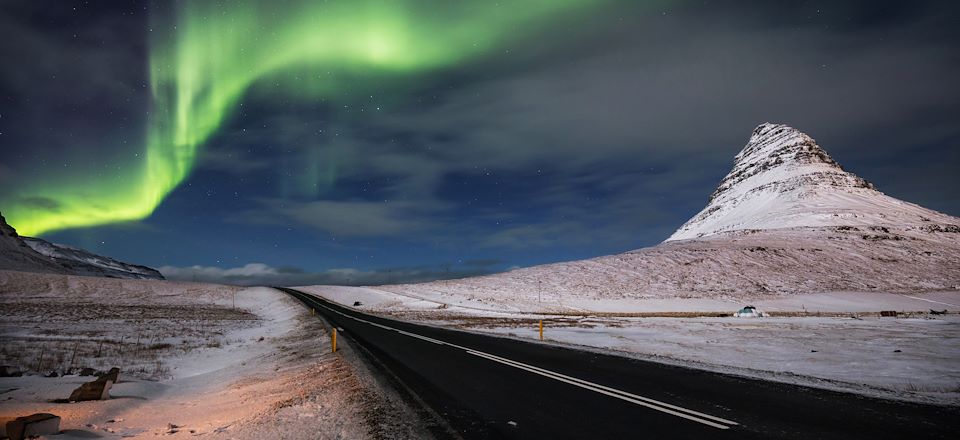 Voyage en Islande pour un hiver à la chasse aux aurores boréales avec le Cercle d'or, les glaciers de la côte sud et Blue Lagoon.