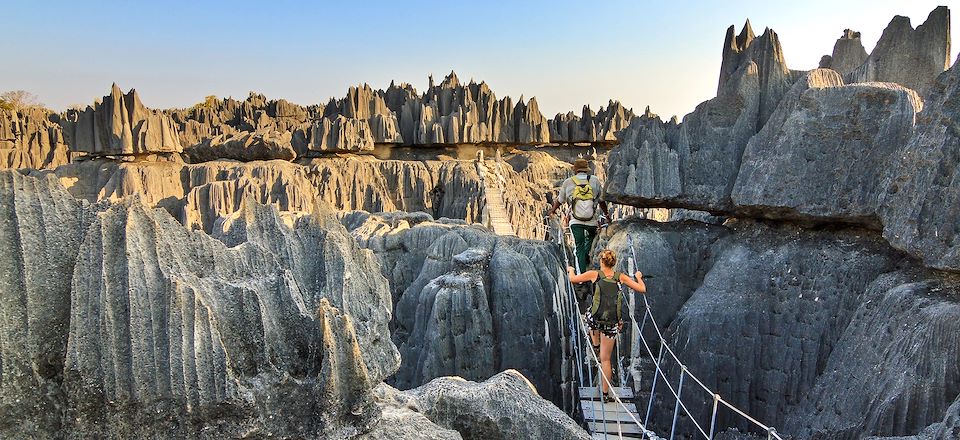 Randonnée sur les Hautes Terres, massif de l'Isalo et Grands Tsingy sont au menu de l'aventure