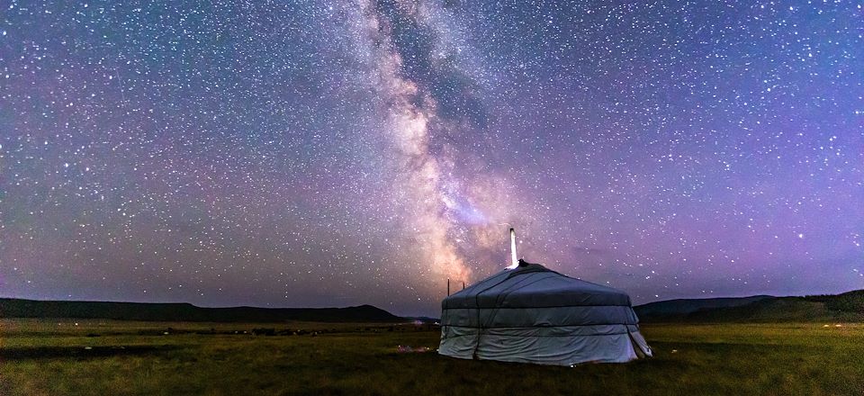 Voyage en Mongolie pour observer le ciel étoilé dans le désert de Gobi avec l'astronome Marc Buonomo