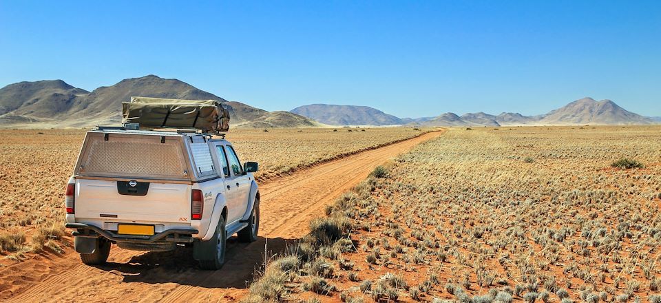Autotour en 4x4 avec tente sur le toit : La Namibie sous les