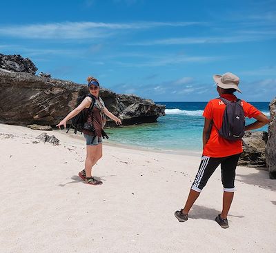 Vacances entre filles à Rodrigues: entre terre et mer, en bateau et rando entre montagnes, forêts primaires et criques sauvages!
