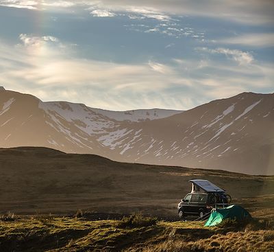 Road trip en van dans les plus beaux sites d'Ecosse, d'Edimbourg à l'île de Skye avec les meilleures randos et spots pour dormir