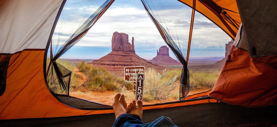 Voyage dans l'Ouest Américain en camping et nuits sous tente au cœur des parcs de l'Utah de Zion à Monument Valley et Grand Canyon