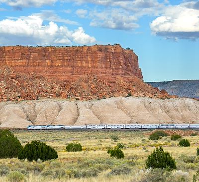 Voyage en train aux Etats-Unis de Chicago à Los Angeles via Flagstaff et excursions à Monument Valley, Antelope et Grand Canyon