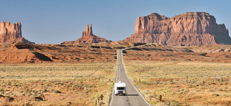 Road trip dans l'Ouest américain