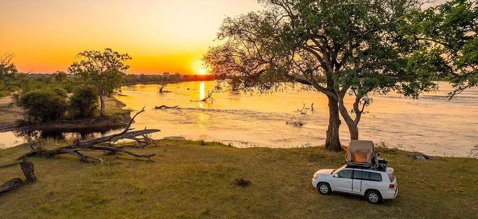 Road Trip en 4x4 avec tente de toit, une traversée de l'Afrique du Sud, du Mozambique et du Zimbabwe.